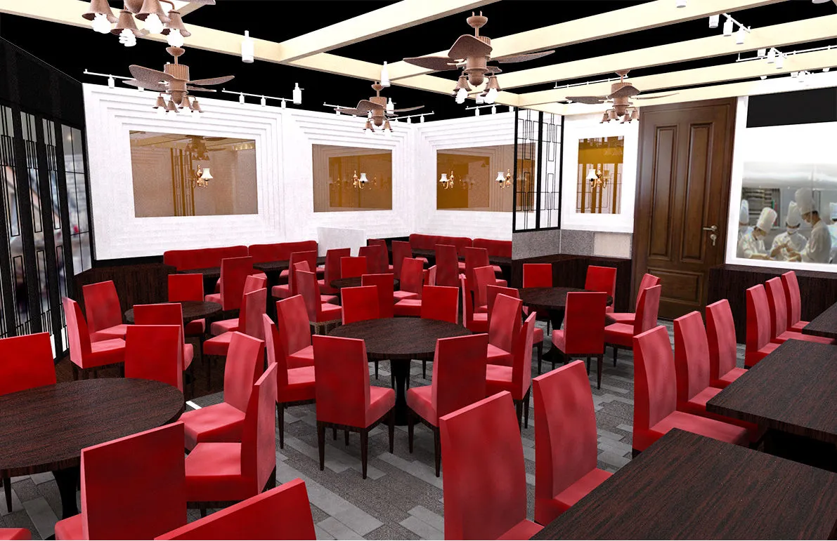 Final interior design