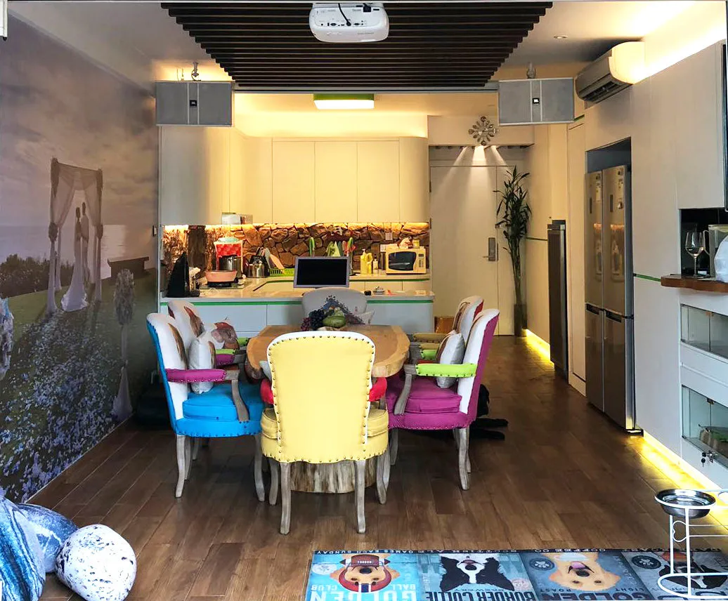 Kitchen and dining