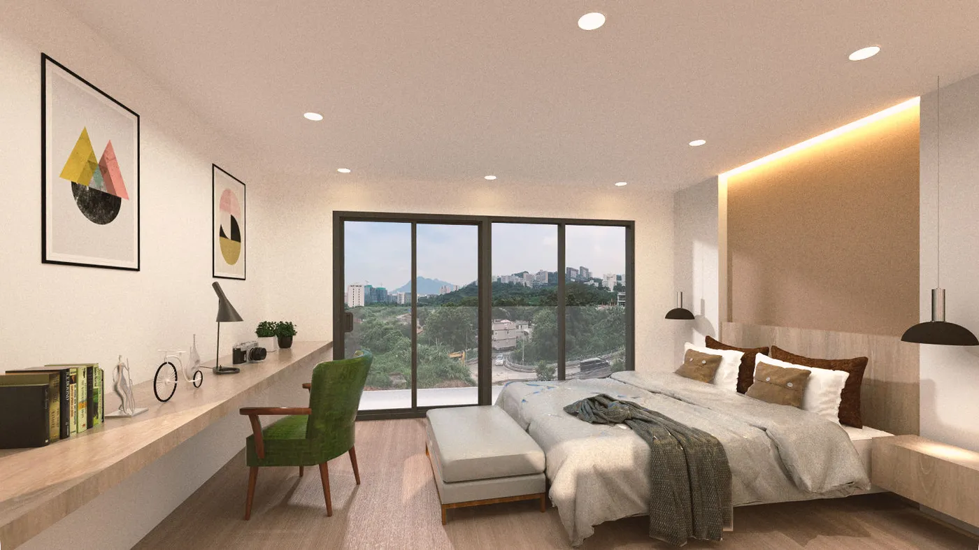 Master bedroom